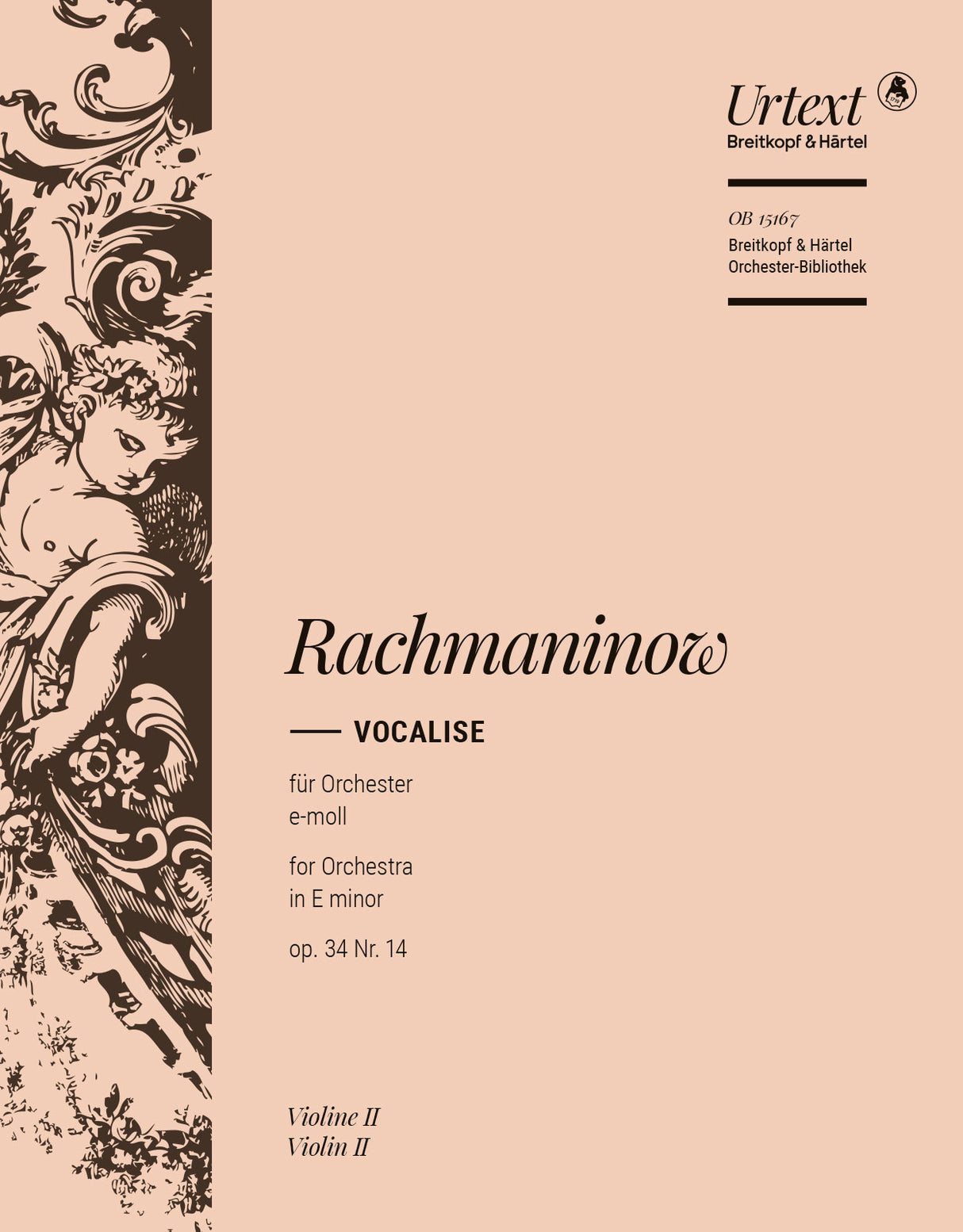 Rachmaninoff: Vocalise, Op. 34, No. 14 (arr. for violin & orchestra)