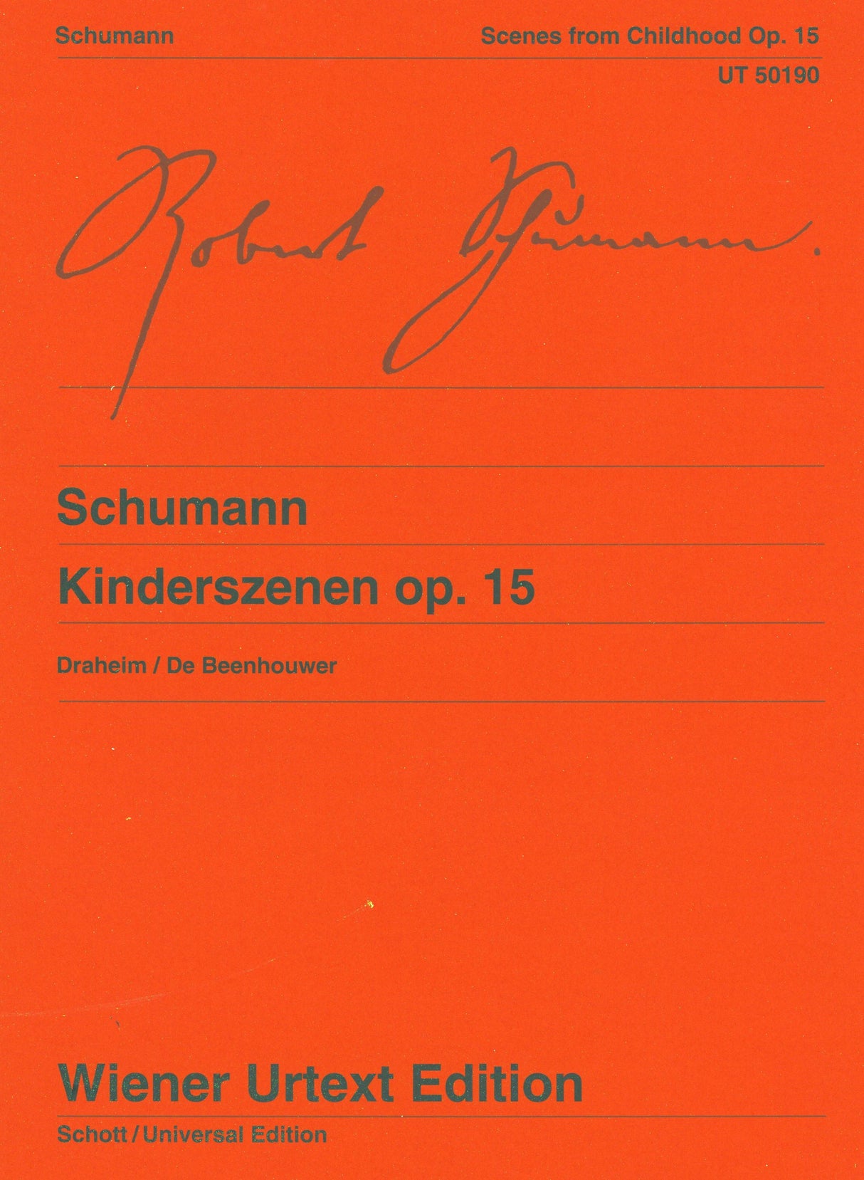 Schumann: Kinderszenen (Scenes from Childhood), Op. 15
