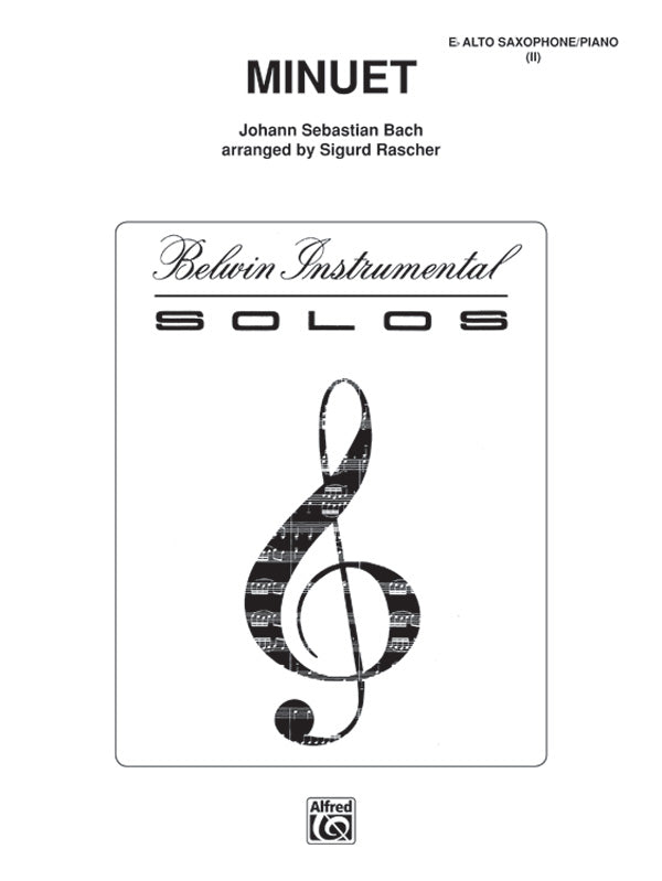 Bach: Minuet (arr. for alto sax & piano)
