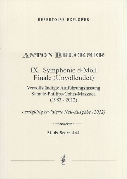 Bruckner: Symphony No. 9 in D Minor - Finale