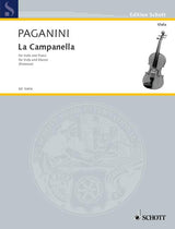 Paganini: La Campanella (arr. for viola)