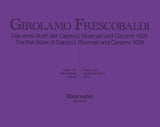Frescobaldi: The First Book of Capricci, Ricercari and Canzoni (1626)