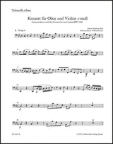 Bach: Concerto for Oboe, Violin, Strings and Basso continuo in C Minor