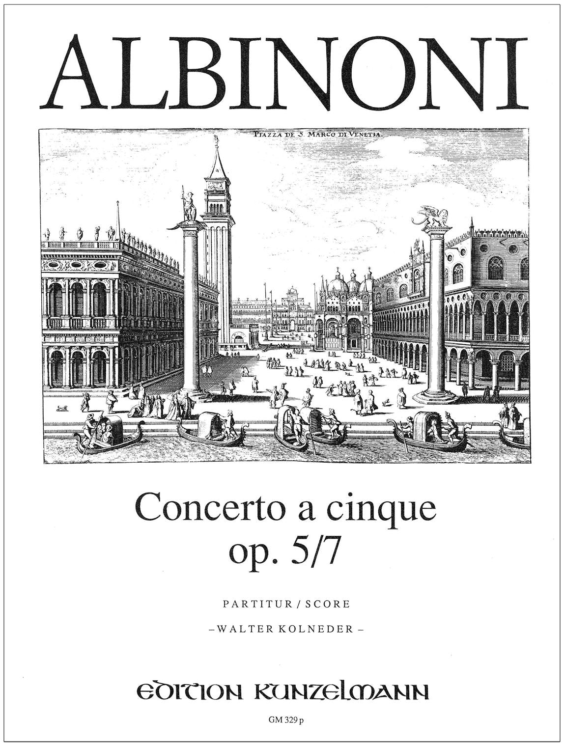 Albinoni: Concerto a cinque in D Minor, Op. 5, No. 7
