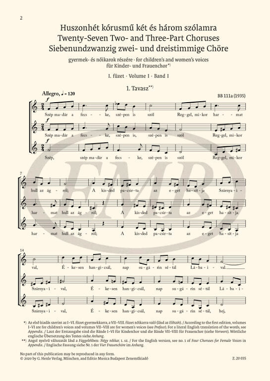 Bartók: Complete Choral Works