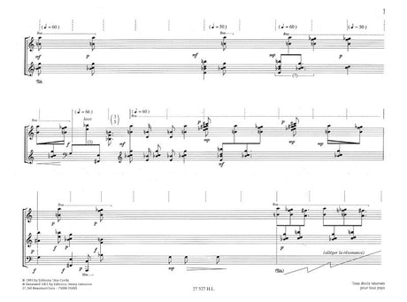 Murail: Cloches d'adieu, et un sourire...