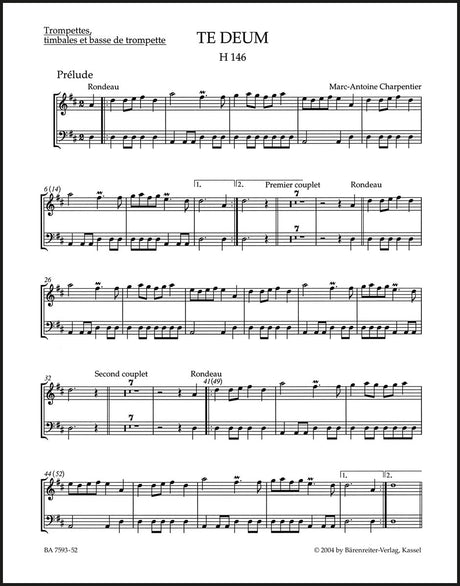 Charpentier: Te Deum, H 146