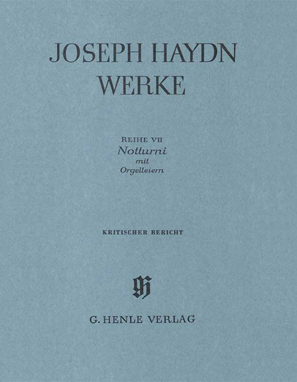 Haydn: Notturni with Organ Flute-cimbals