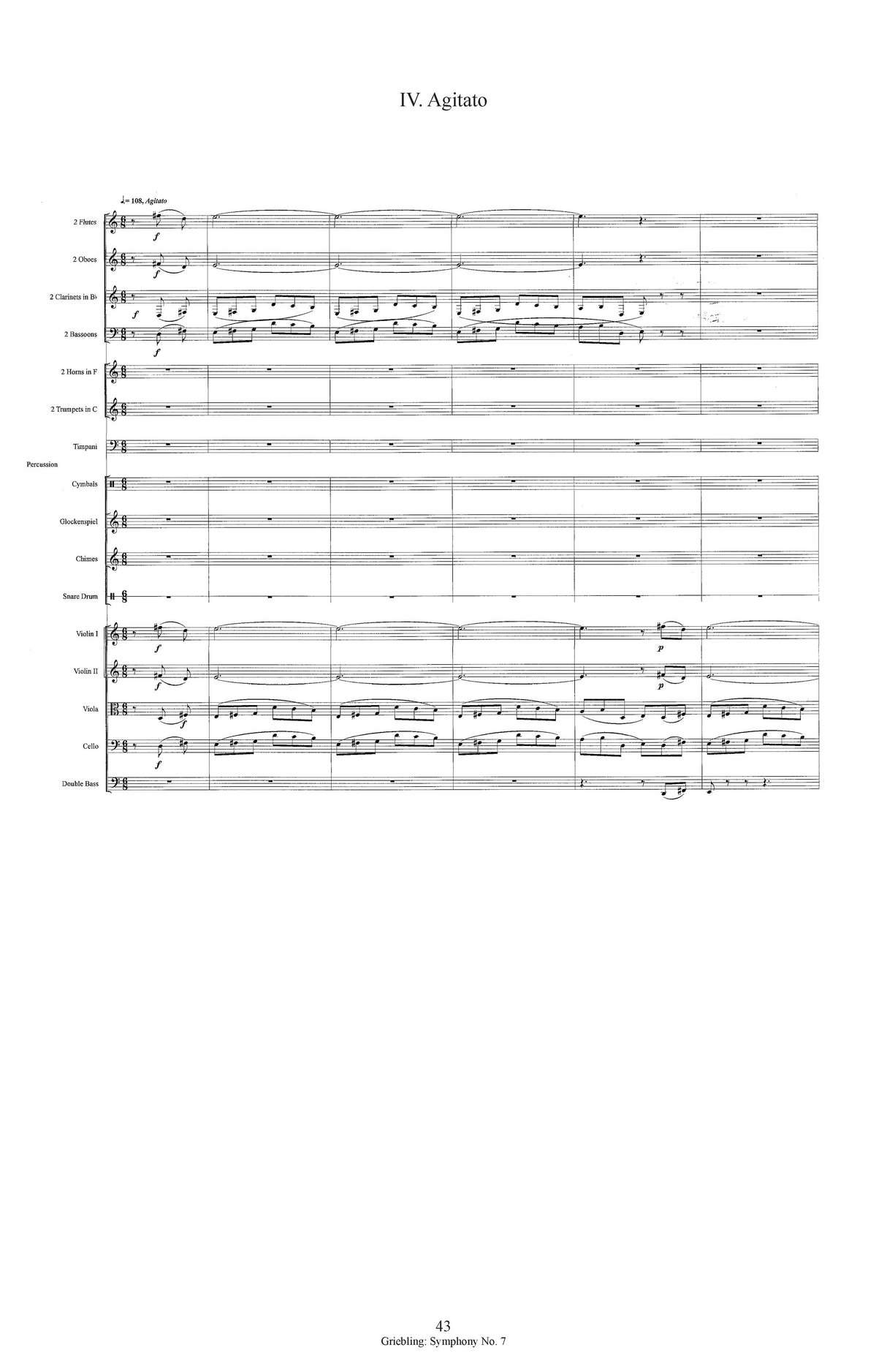 Griebling: Symphony No. 7