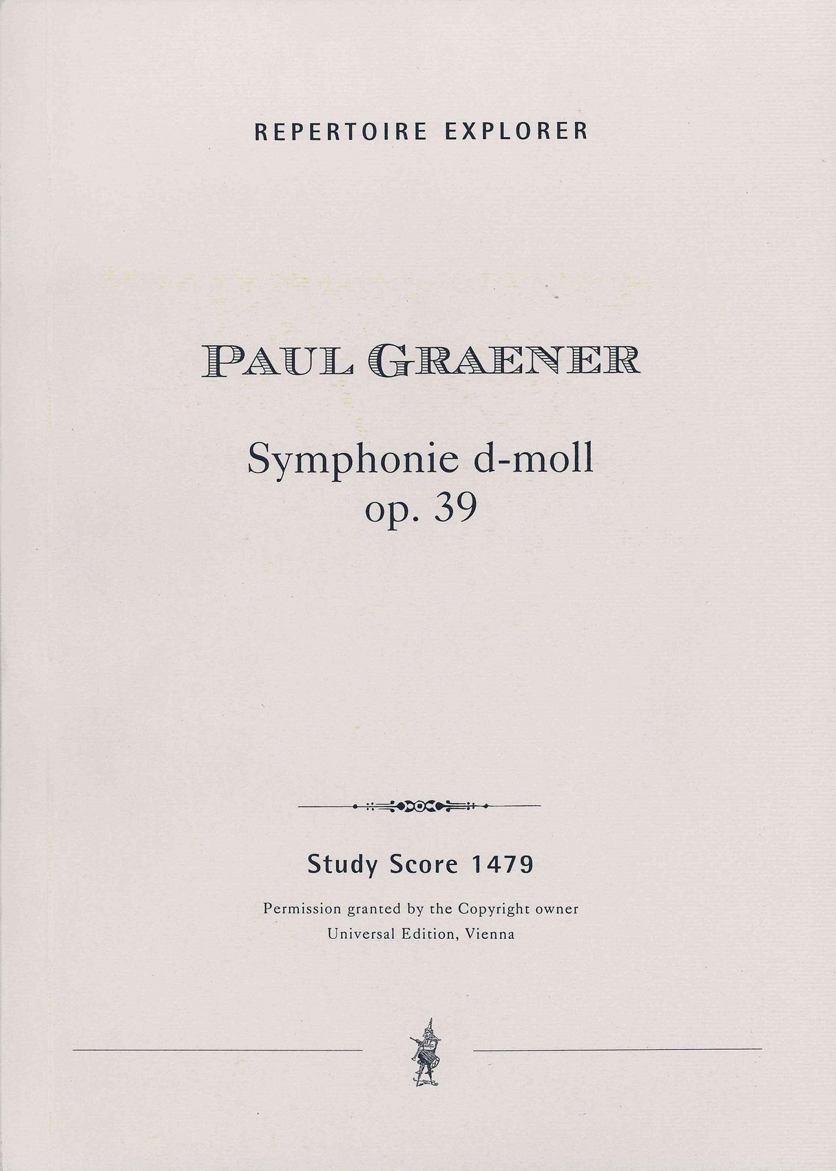 Graener: Symphony in D Minor, Op. 39