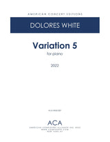 White: Variation 5