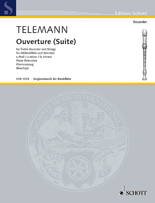 Telemann: Overture (Suite) in A Minor, TWV 55:a2