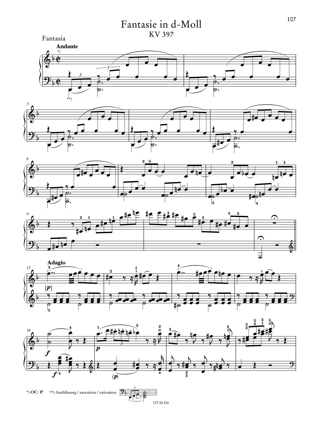 Mozart: Piano Pieces - Volume 2 (Later Works) – Ficks Music