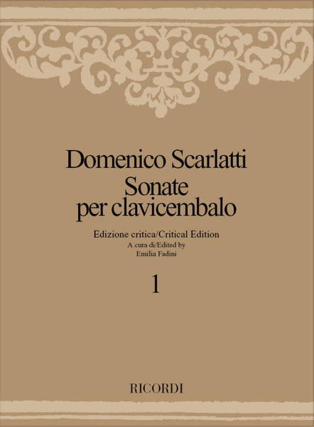 Scarlatti: Keyboard Sonatas - Volume 1 (K. 33, 36-38, 43-89
