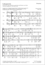 Schütz: Lukaspassion, SWV 480