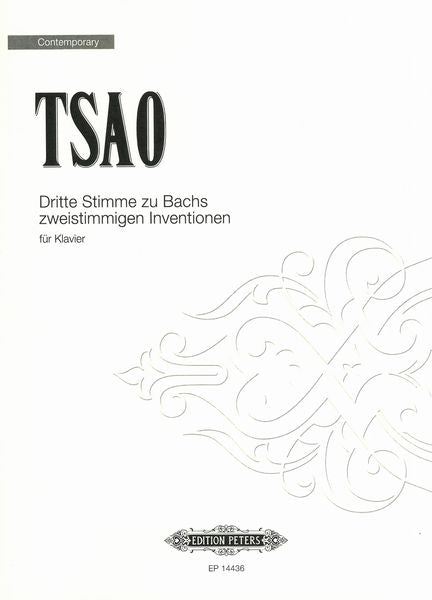 Tsao: Dritte Stimme zu Bachs zweistimmigen Inventionen
