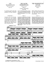 Janáček: The Makropulos Affair