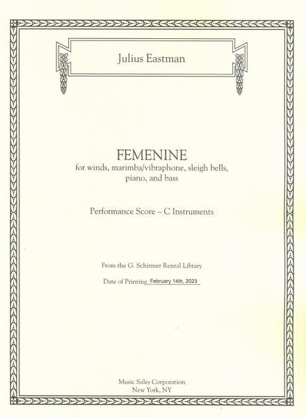 Eastman: Femenine