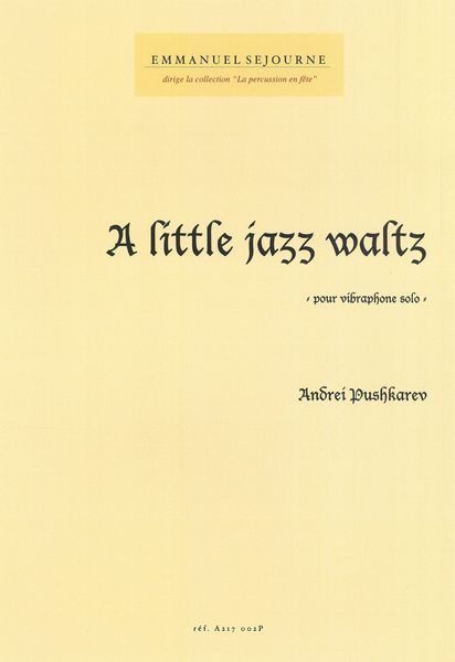 Pushkarev: A Little Jazz Waltz