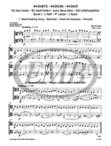 Bartók: 44 Duets (transc. for 2 violas)