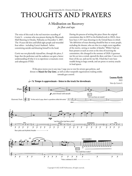 Keith: Thoughts and Prayers