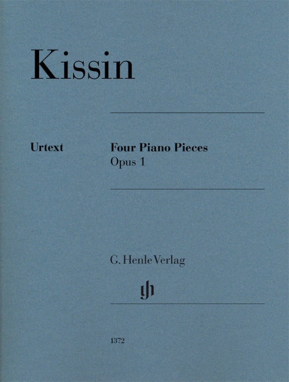 Kissin: 4 Piano Pieces, Op. 1