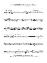 D. Richardson: Double Bass Sonata