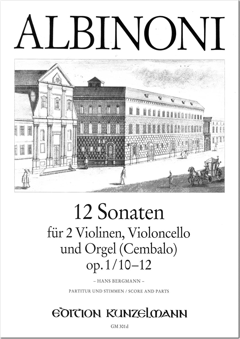 Albinoni: Trio Sonatas, Op. 1, Nos. 10-12
