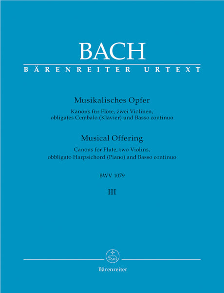 Bach: Musical Offering, BWV 1079