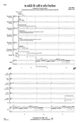 Akiho: to wALk or ruN in wEst harlem (Version for Percussion Ensemble)
