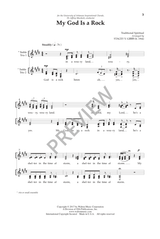 My God Is a Rock (arr. for SATB choir)