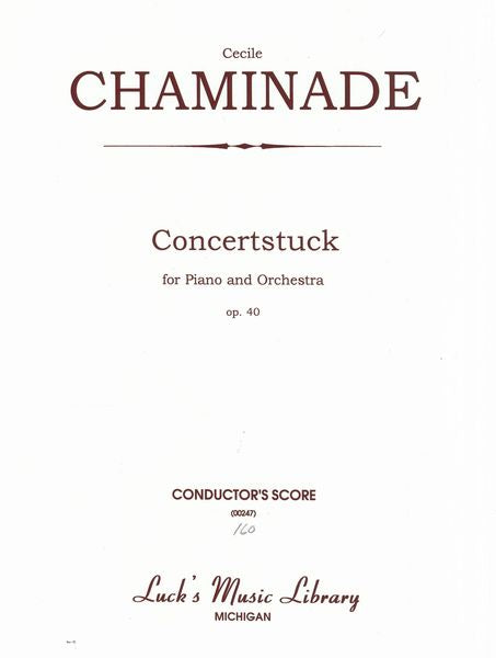 Chaminade: Concert Piece in C-sharp Minor, Op. 40