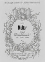 Molter: Clarinet Concerto No. 4 in D Major