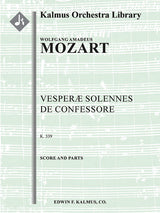 Mozart: Vesperae Solennes de Confessore, K. 339