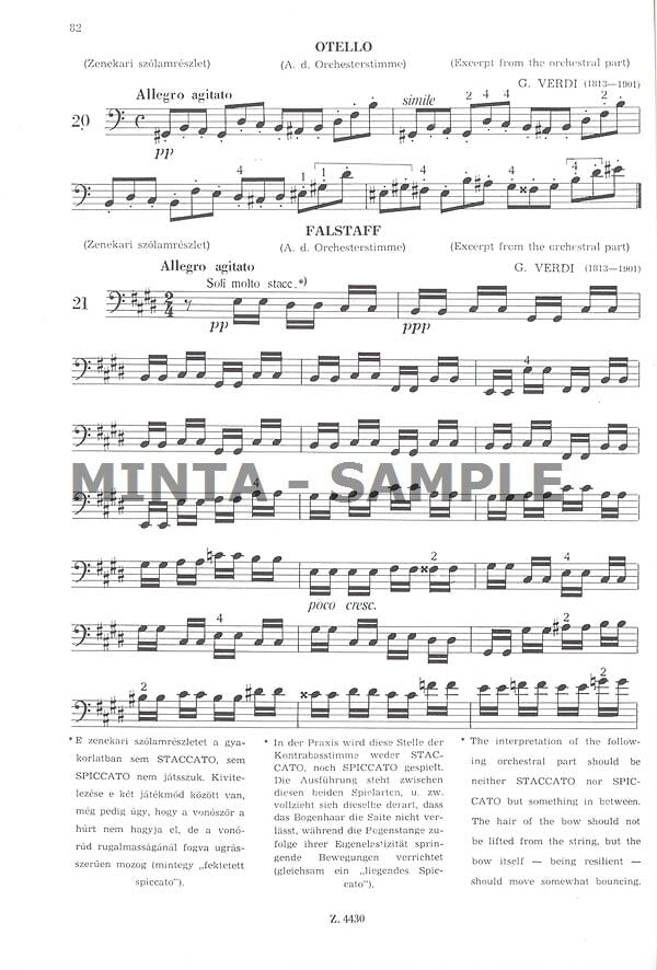 Double Bass Method - Volume 3b