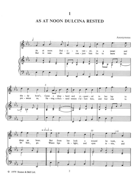 English Lute Songs - Volume 1