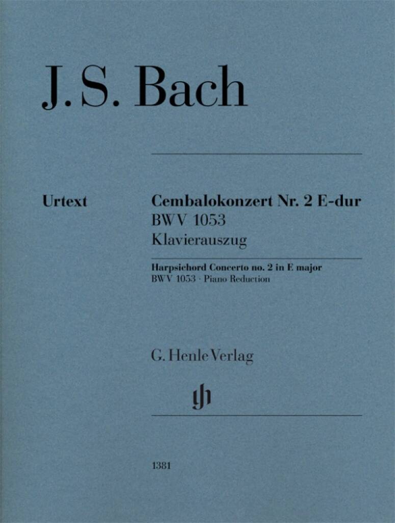 Bach: Harpsichord Concerto No. 2 in E Major, BWV 1053