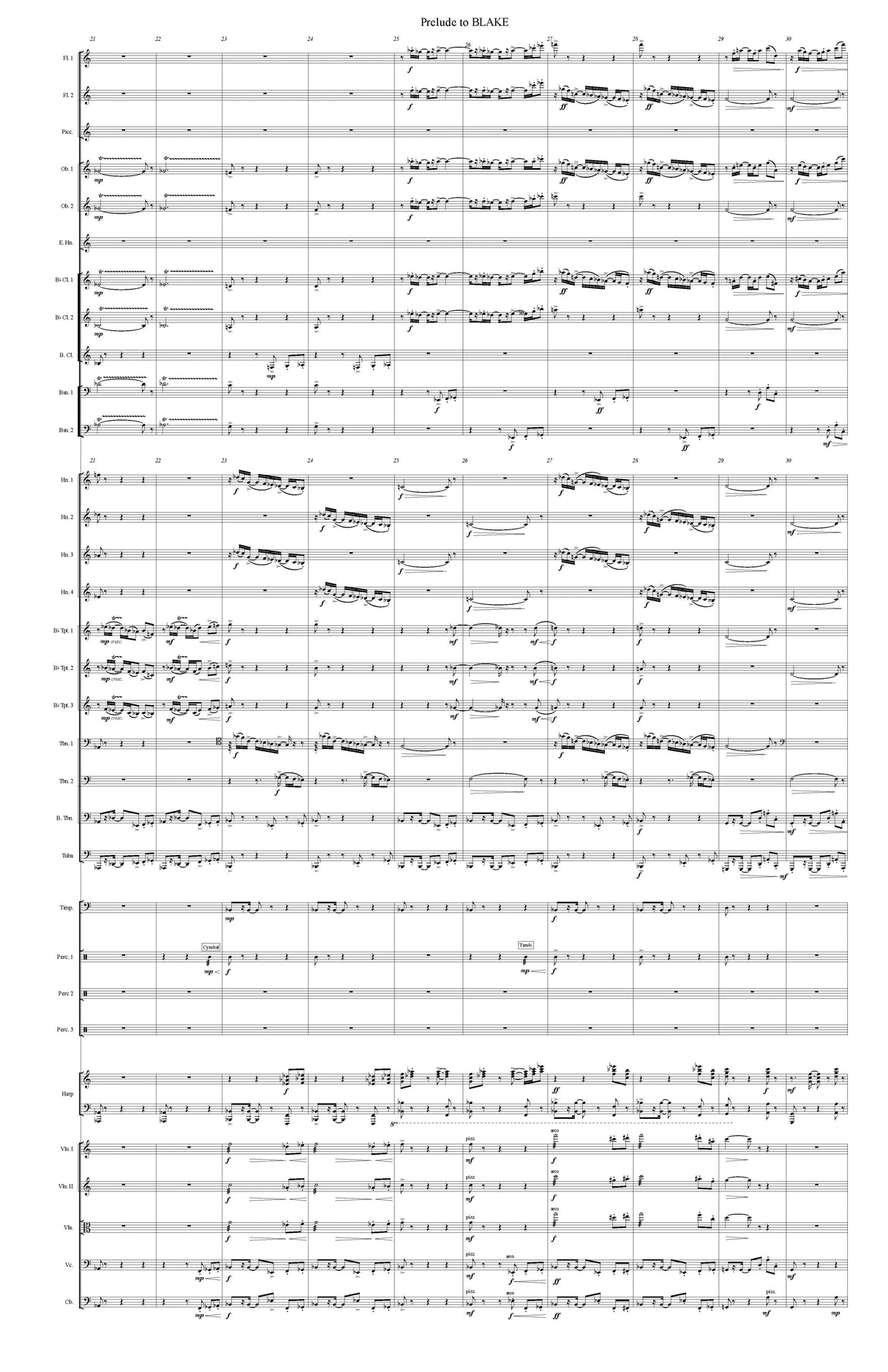 H.L. Adams: Prelude to Blake