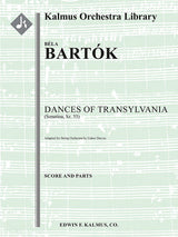 Bartók: Transylvanian Dances, Sz. 96 (arr. for string orchestra)