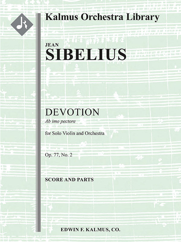 Sibelius: Devotion, Op. 77, No. 2