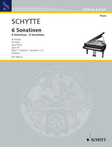 Schytte: 6 Sonatinas, Op. 76 - Volume 1 (Nos. 1-3)