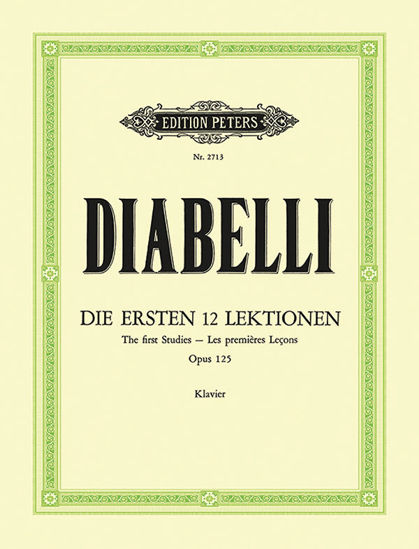 Diabelli: The First Studies, Op. 125