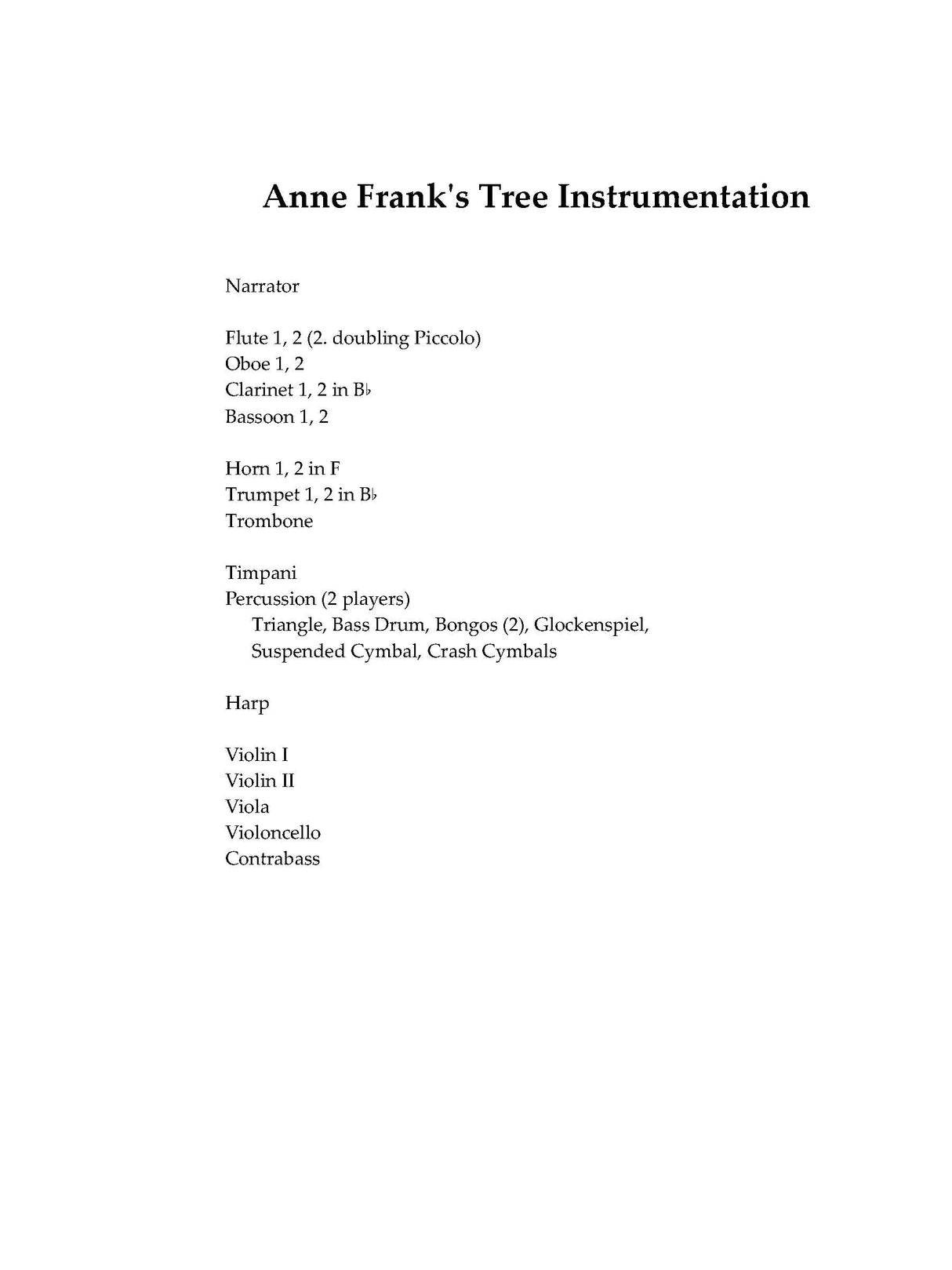 Bond: Anne Frank's Tree