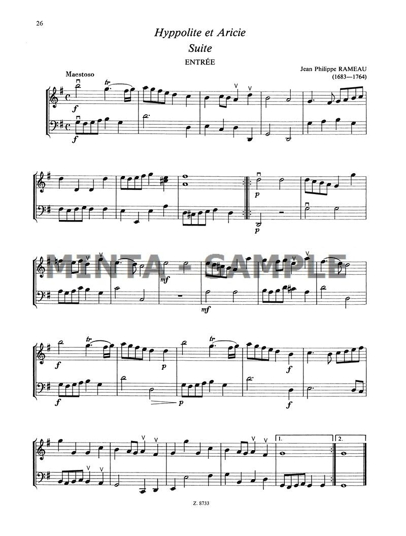 Duets for Violin and Cello - Volume 1