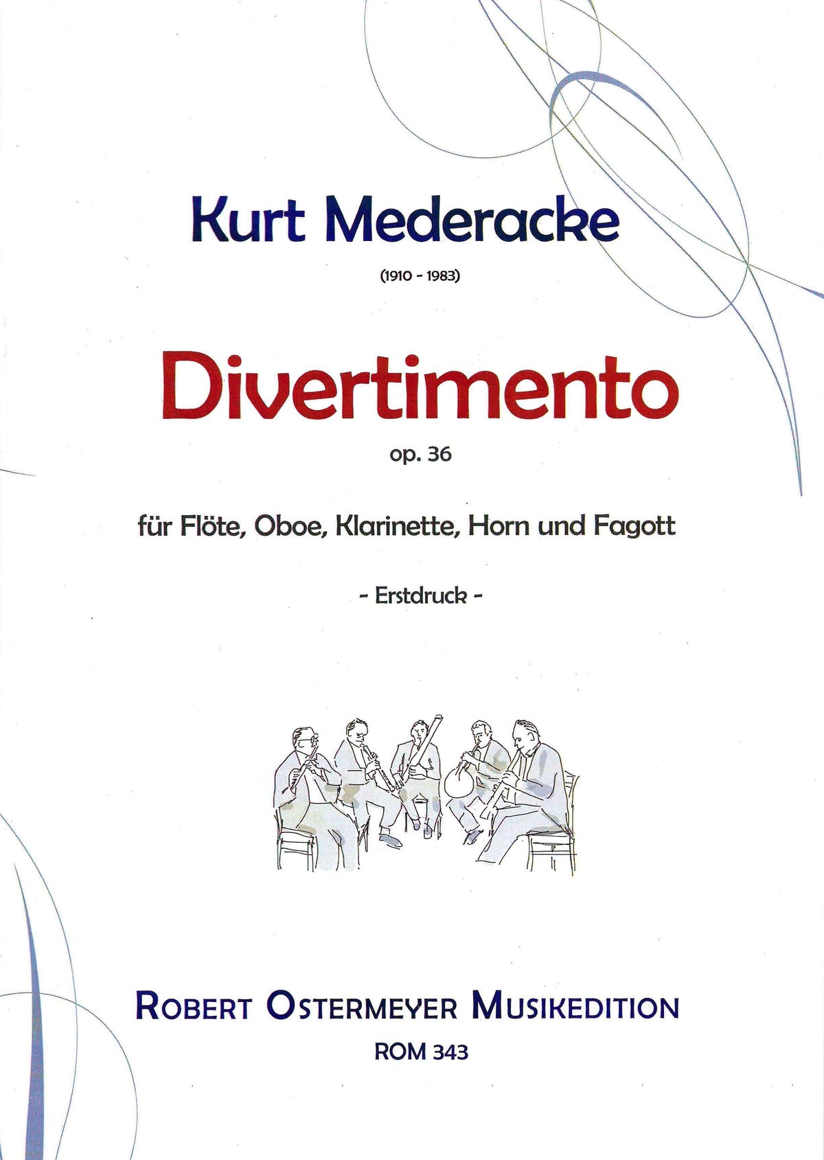 Mederacke: Divertimento, Op. 36