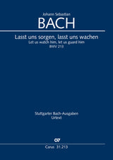 Bach: Lasst uns sorgen, lasst uns wachen, BWV 213