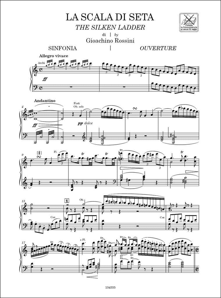 Rossini: La scala di seta (The Silken Ladder) – Ficks Music