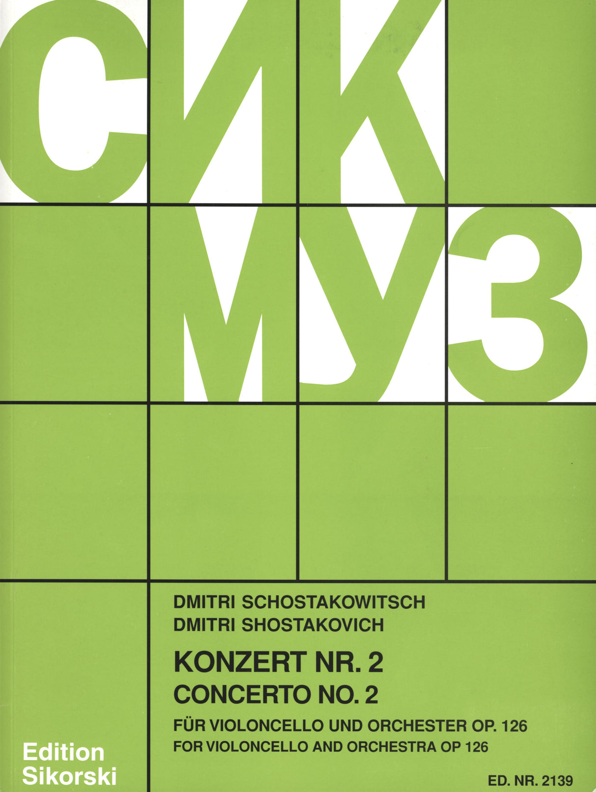 Shostakovich: Cello Concerto No. 2, Op. 126