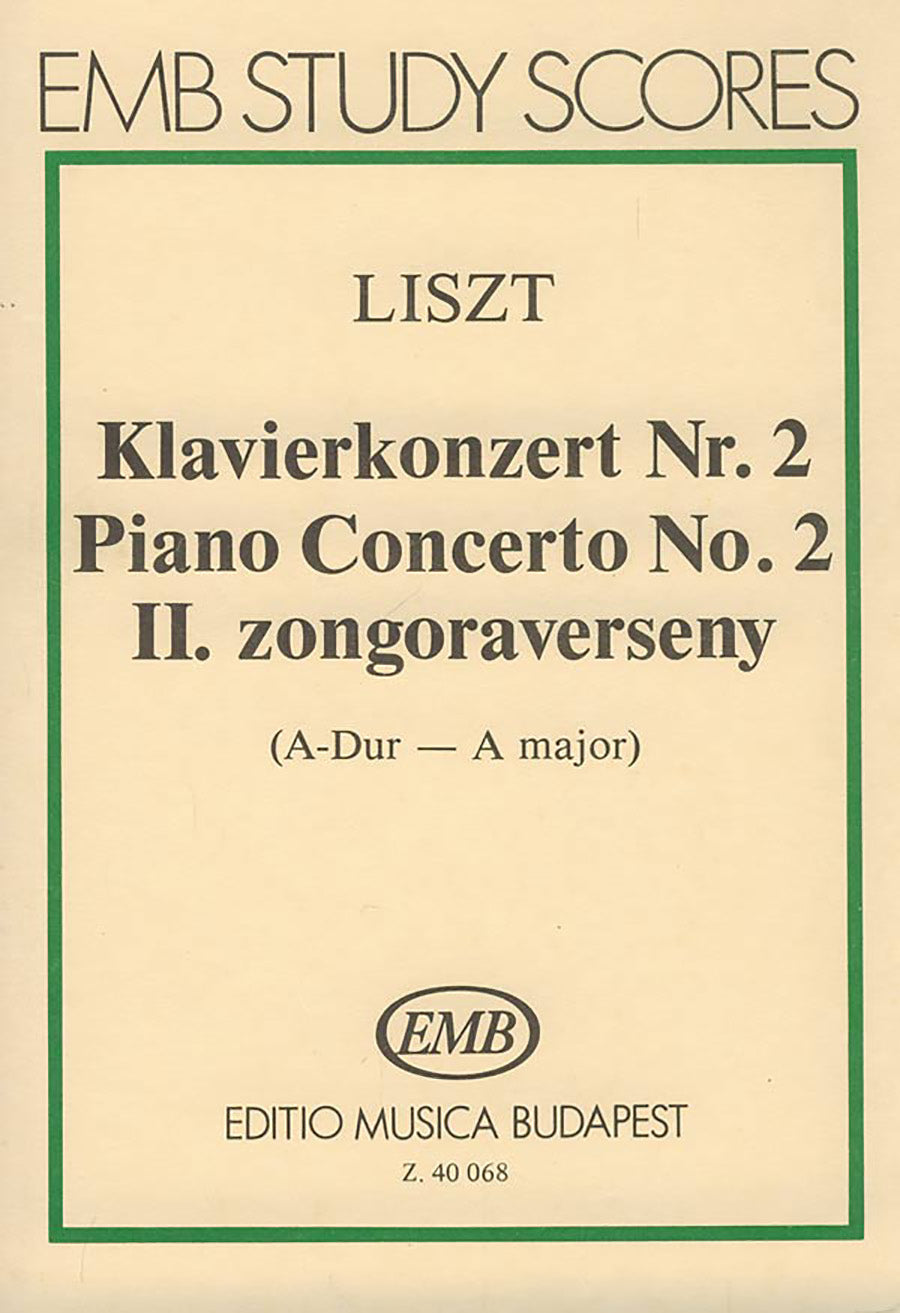 Liszt: Piano Concerto No. 2 in A Major
