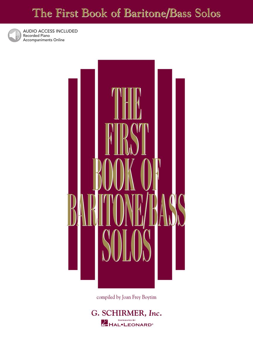 The First Book of Baritone/Bass Solos - Part 1